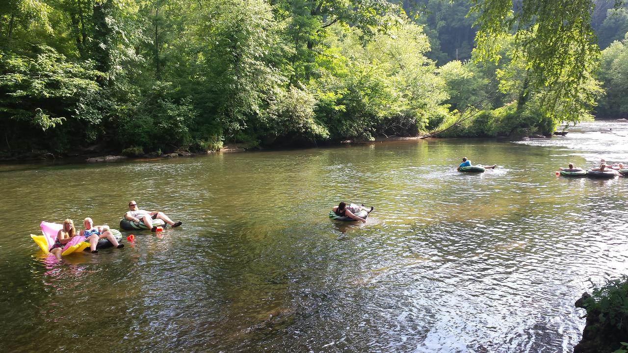 Two Rivers Lodge Bryson City Eksteriør billede